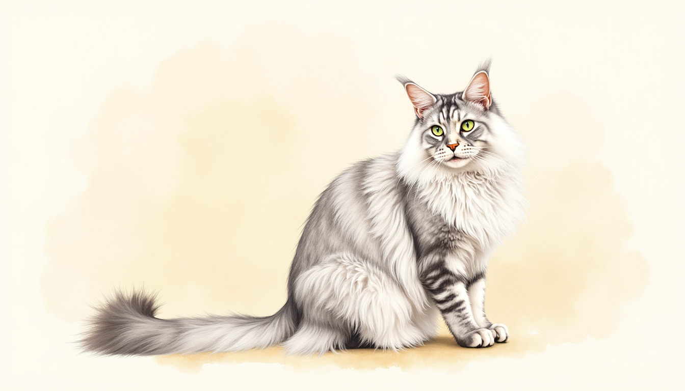 Watercolor illustration of Anjou watching a bird from a sunny window.